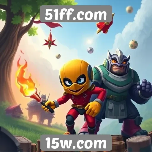 Comparação de jogos oferecidos no 51ff.com